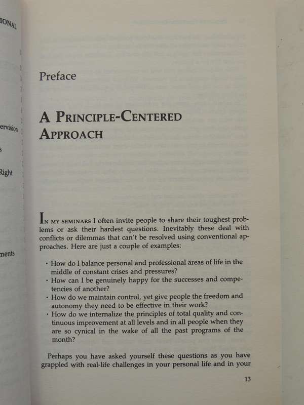 Principle-Centred Leadership- Stephen R. Covey