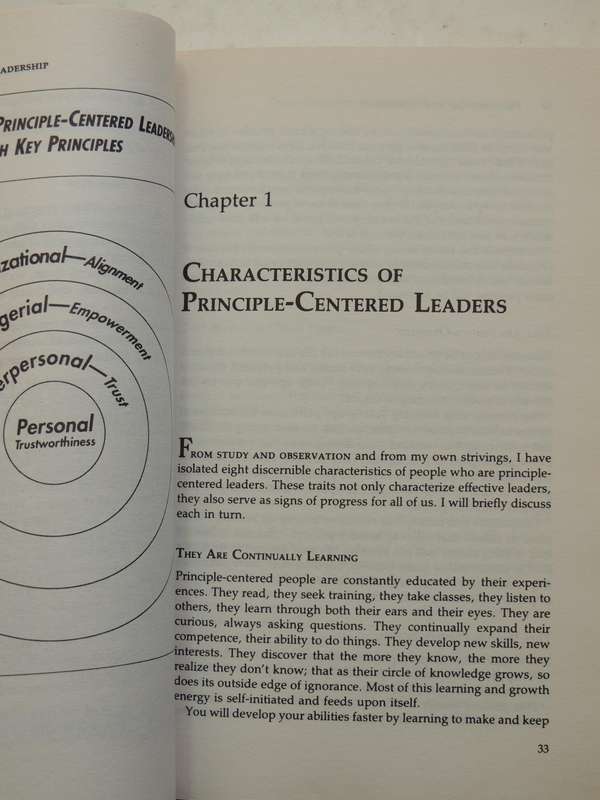 Principle-Centred Leadership- Stephen R. Covey