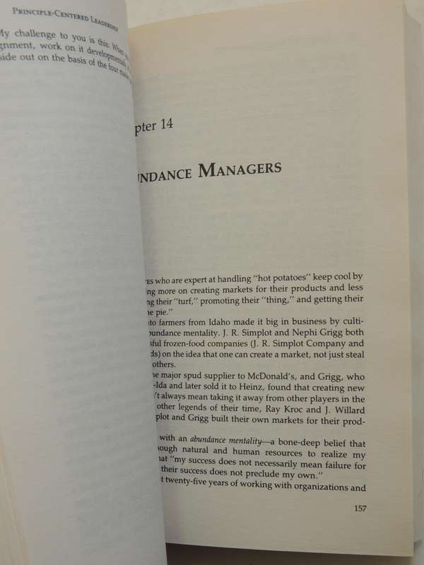 Principle-Centred Leadership- Stephen R. Covey