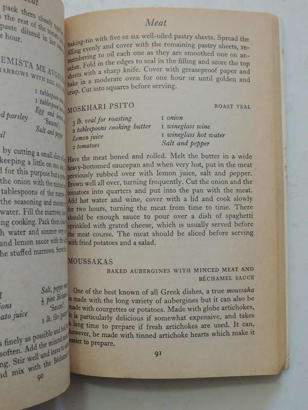 The Home Book Of Greek Cookery - Joyce M. Stubbs