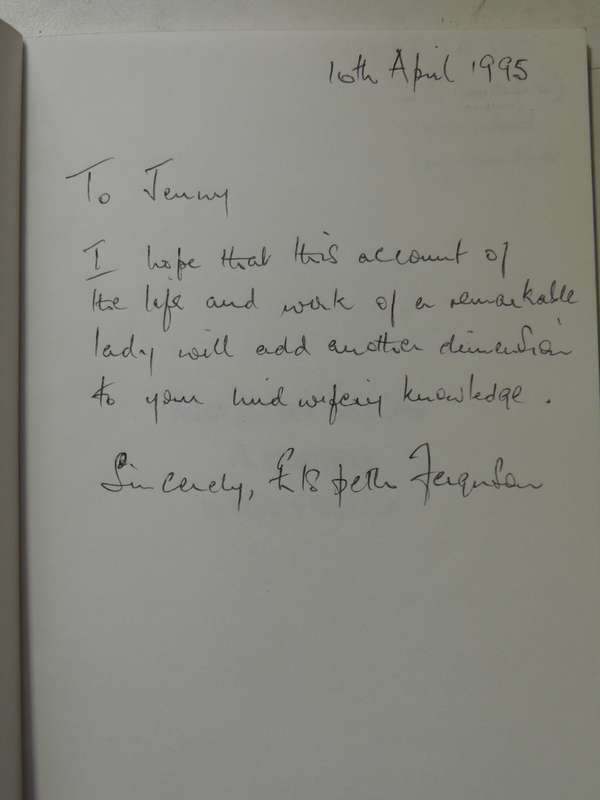 Margaret Myles: A Cameo - Elspeth Ferguson   Inscribed