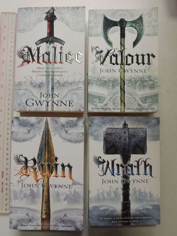 The Faithful And The Fallen: Book 1 Malice, Book 2 Valour, Book 3 Ruin, Book 4 Wrath - John Gwynne