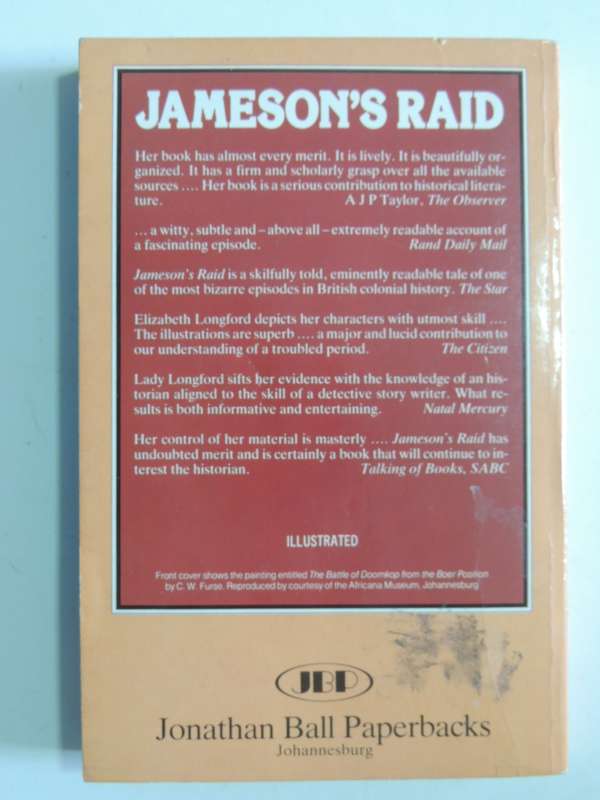 Jameson's Raid - Elizabeth Longford