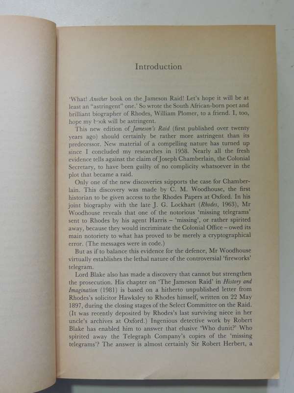 Jameson's Raid - Elizabeth Longford