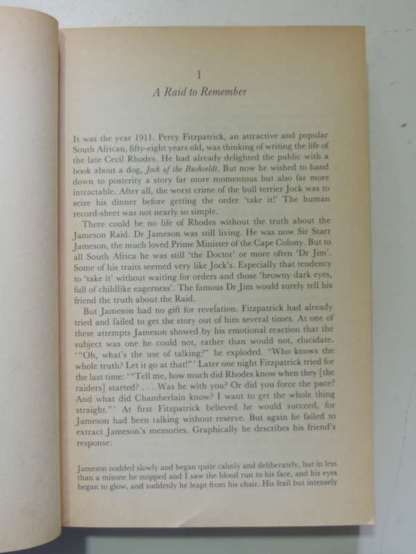 Jameson's Raid - Elizabeth Longford
