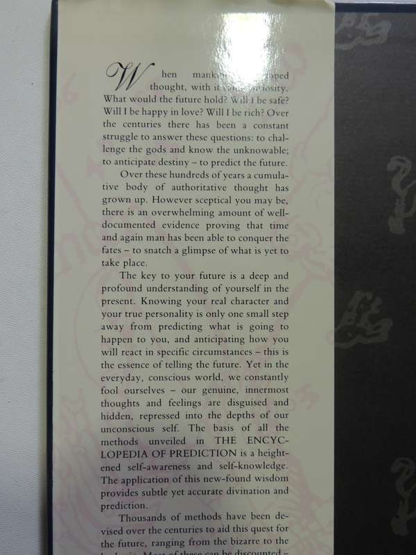 The Encyclopedia of Prediction - Fate, Fortune & Foretelling the Future - David V Barrett
