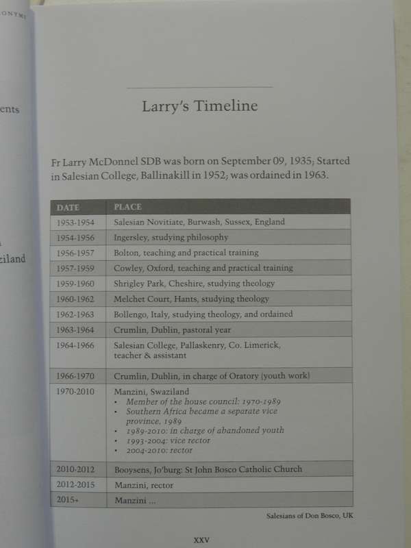 Larry - Simply Larry: The Story Of Father Laurence McDonnell SDB &The Selflessness Of The Salesia