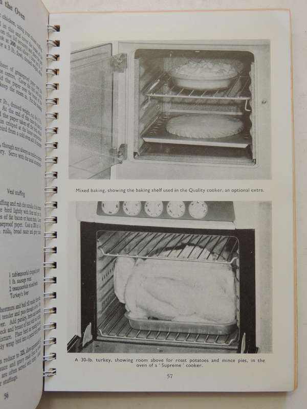 Cookery and Instruction Book For Use With G.E.C. Electric Cookers (1951) - ed Margaret Leader