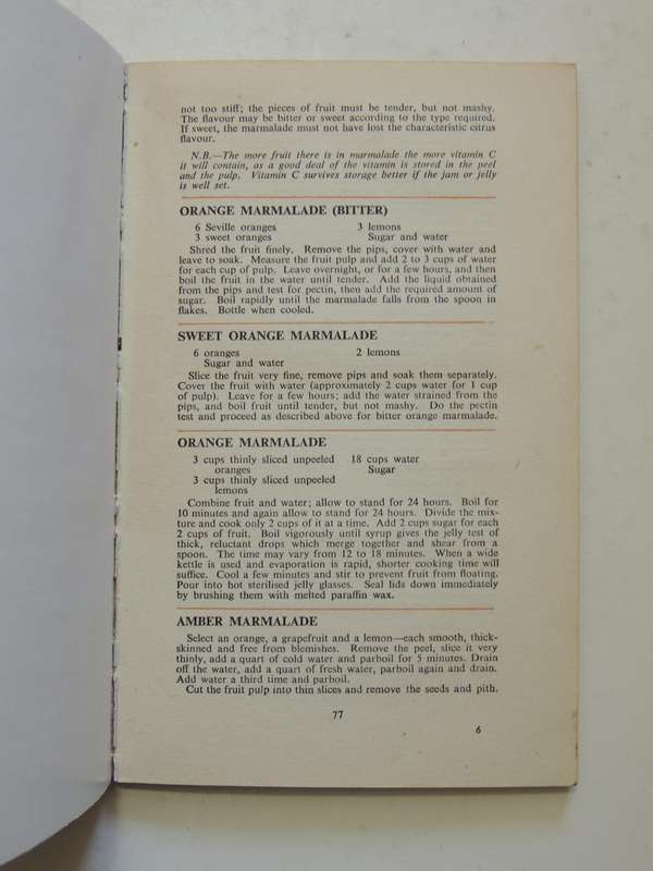 Sunshine Recipe Book: 350 Ways Of Using Citrus Fruit - ed Hilda Gerber
