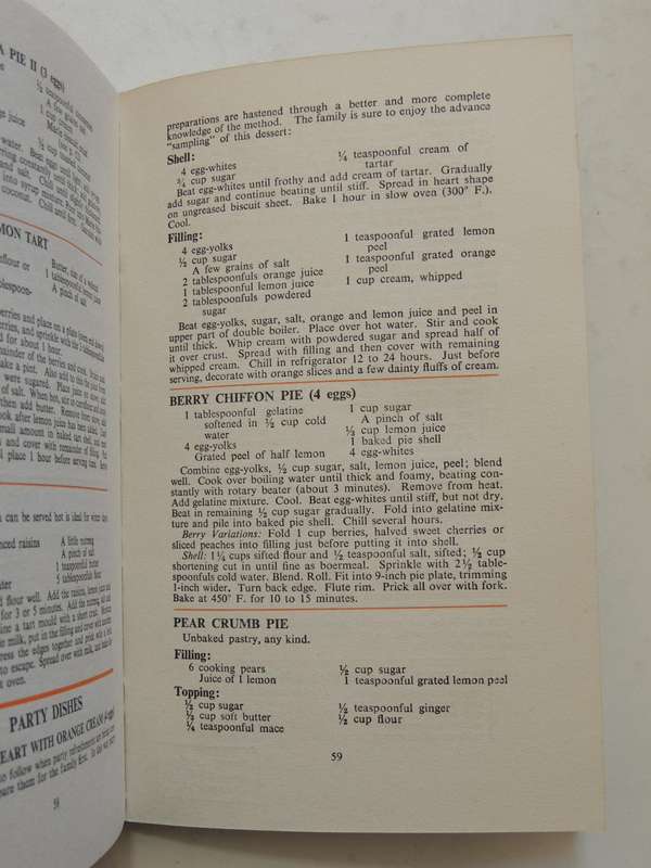 Sunshine Recipe Book: 350 Ways Of Using Citrus Fruit - ed Hilda Gerber