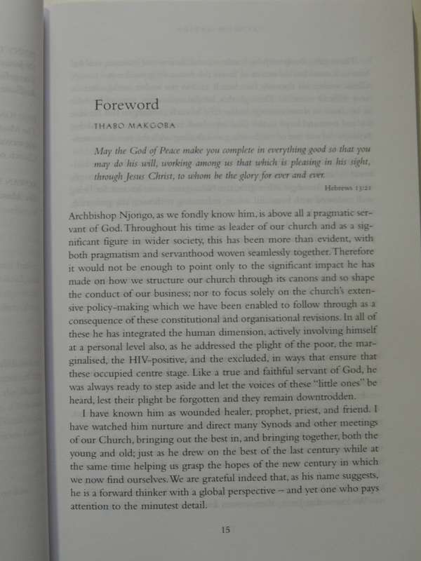 Faith In Action: Njongonkulu Ndungane Archbishop For The Church And The World - S Jones   Signed