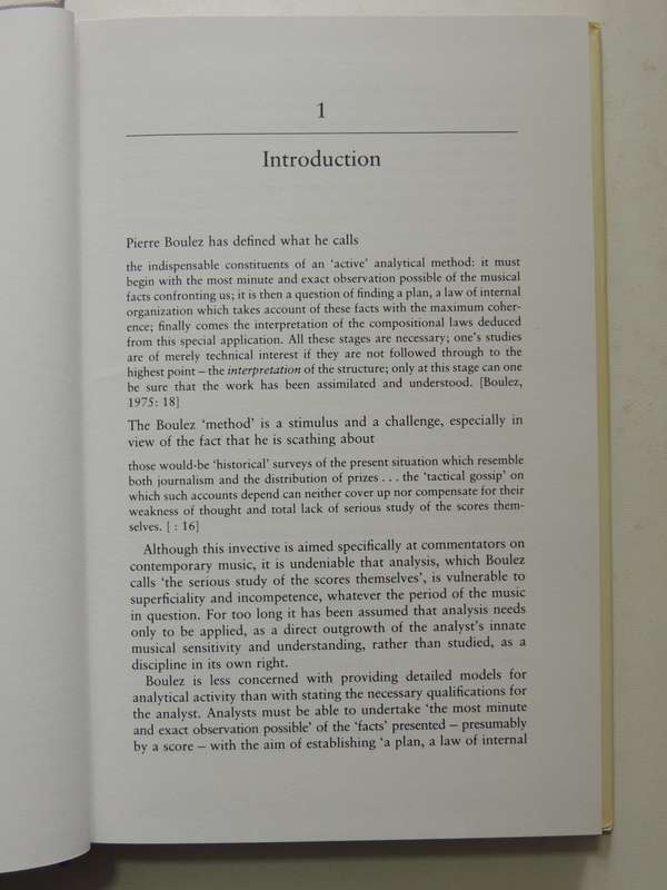 Music Analysis In Theory And Practice - Jonathan Dunsby & Arnold Whitall