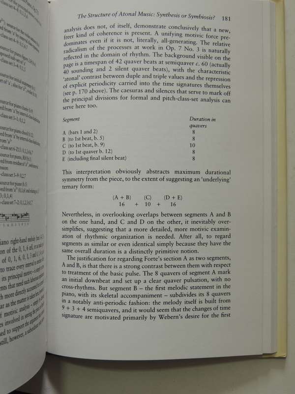 Music Analysis In Theory And Practice - Jonathan Dunsby & Arnold Whitall