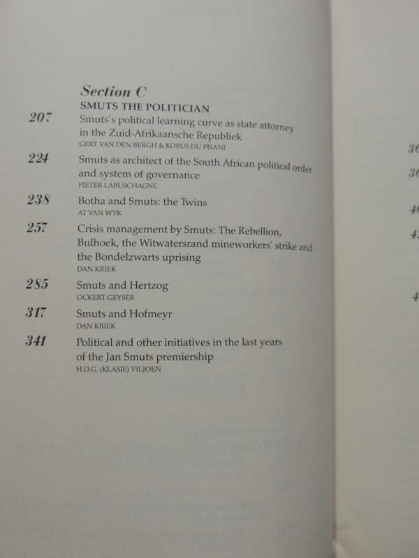 Jan Smuts  Son of the Veld, Pilgrim of the World - Ed Kobus du Pisani