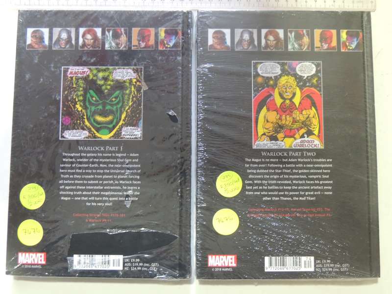 Warlock Parts 1-2 - Marvel Ultimate Graphic Novels Collection Vols 32-33
