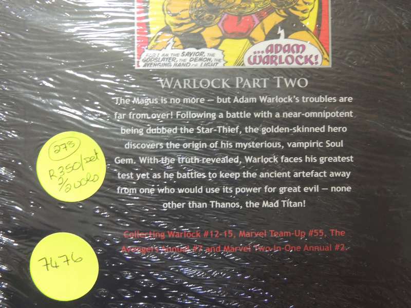Warlock Parts 1-2 - Marvel Ultimate Graphic Novels Collection Vols 32-33
