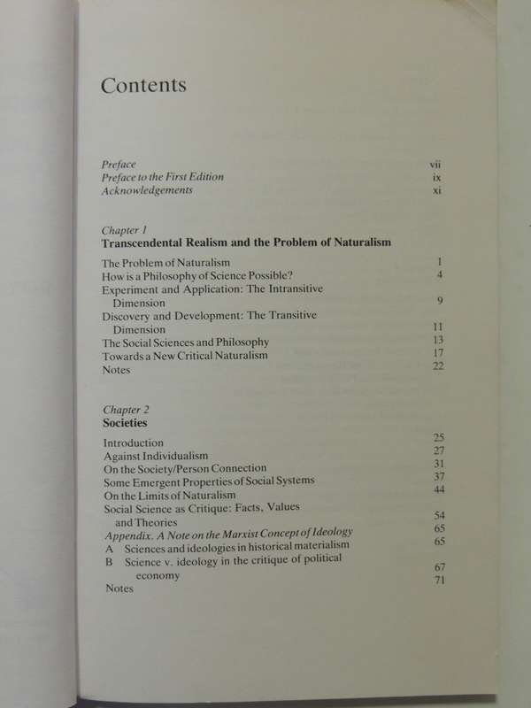 The Possibility Of Naturalism: A Philosophical Critique Of Contemporary Human Sciences - Roy Bhaskar