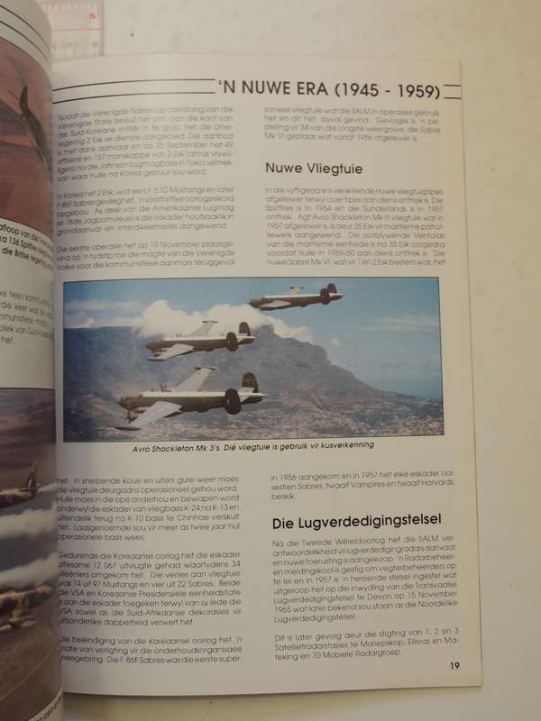 Kroniek Van Die Suid-Afrikaanse Lugmag (1920-1990)