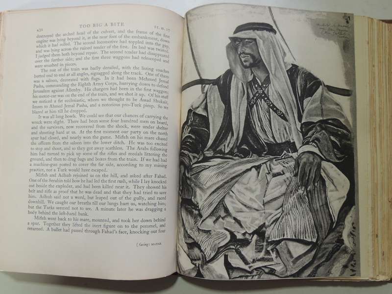 Seven Pillars of Wisdom - TE Lawrence      6th Impression, October 1935