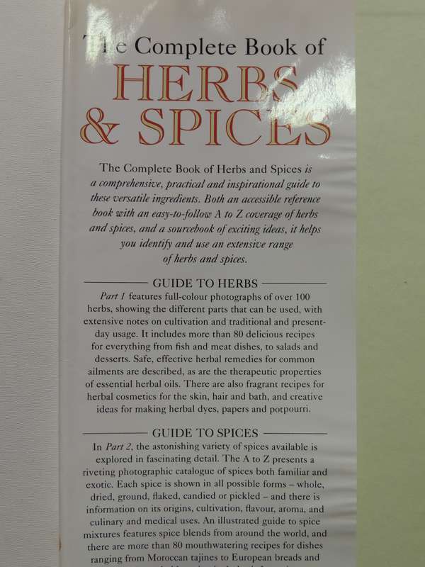 The Complete Book of Herbs and Spices - Lesley Bremnes, Jill Norman