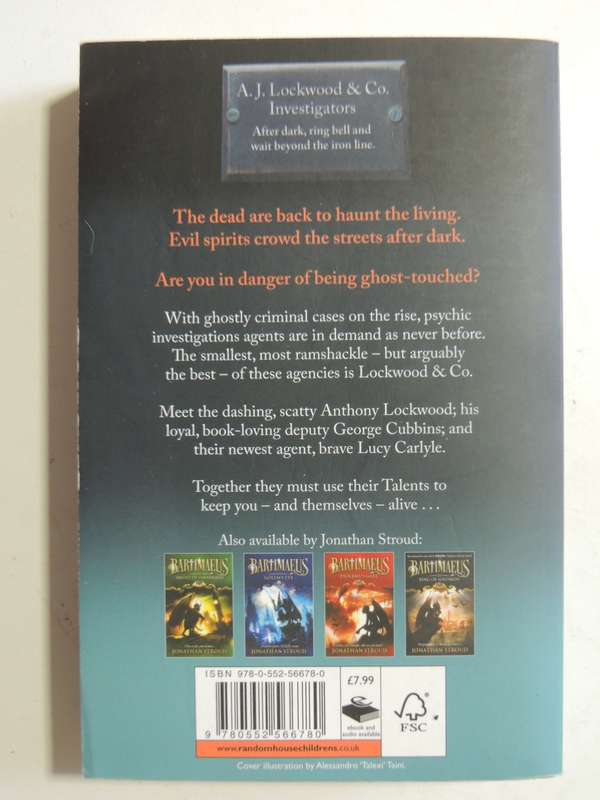 Lockwood & Co: The Screaming Staircase - Jonathan Stroud