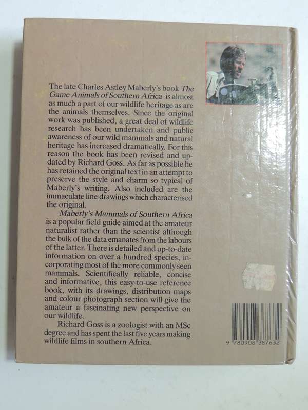 Maberly's Mammals Of Southern Africa - Richard Goss