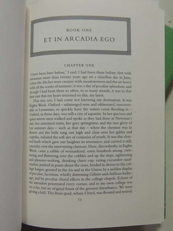 Brideshead Revisited - Evelyn Waugh     Folio Society, London, UK, 1995
