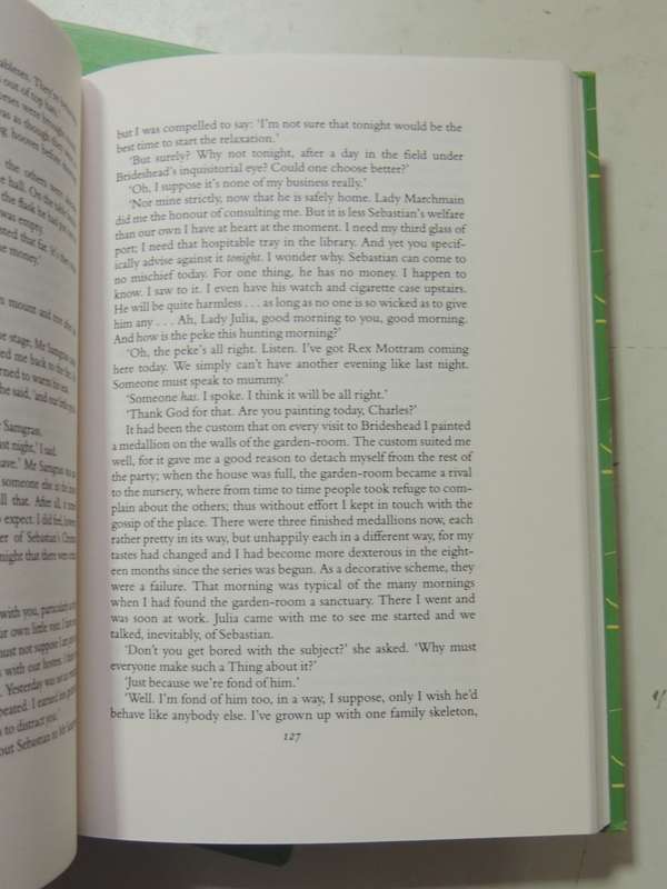 Brideshead Revisited - Evelyn Waugh     Folio Society, London, UK, 1995