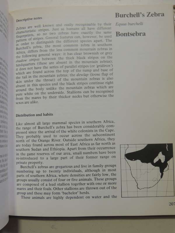 Maberly's Mammals Of Southern Africa - Richard Goss