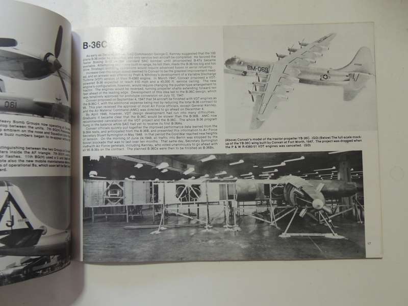B-36 In Action - Squadron/Signal Publications Aircraft No. 42   Meyers K. Jacobson & Ray Wagner
