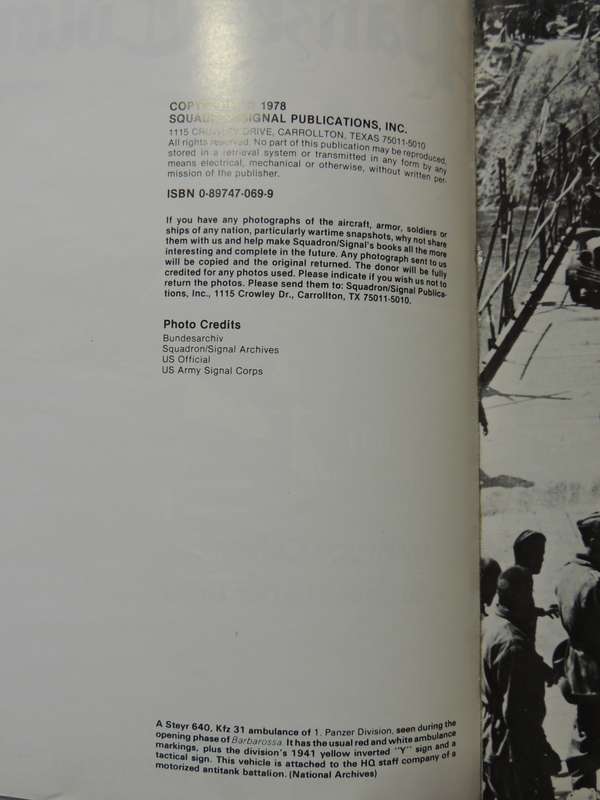Panzer Colours II - Markings On The German Army Panzer Forces 1939-45  Bruce Culver