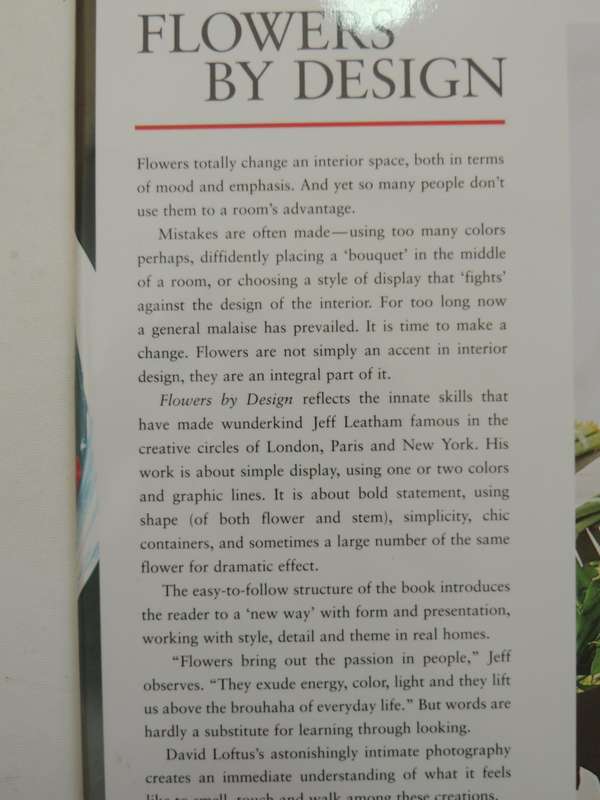 Flowers By Design - Jeff Leatham