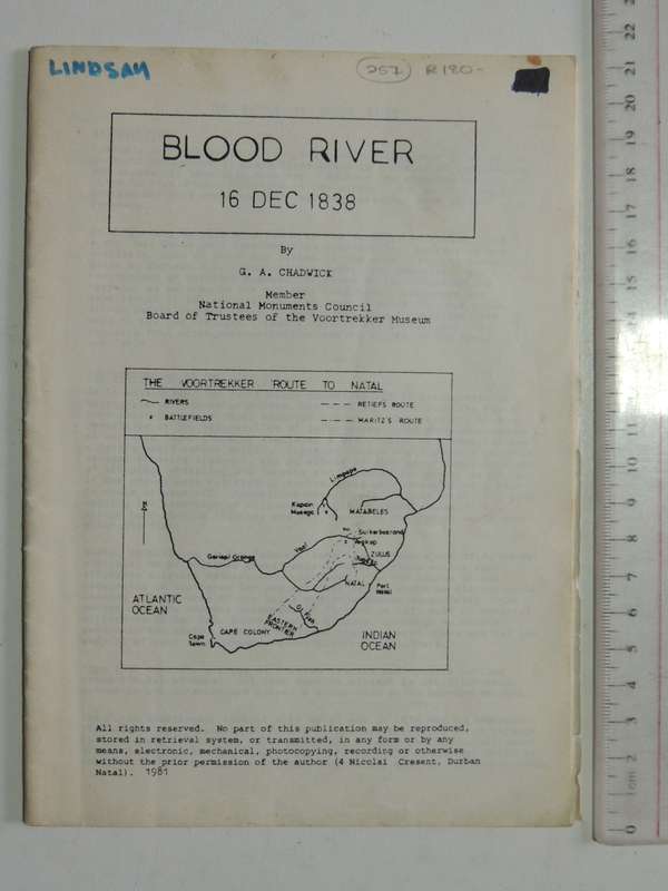 Blood River 16 Dec. 1838 - G.A. Chadwick