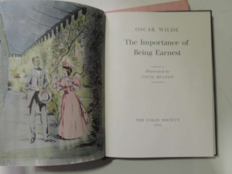 The Importance Of Being Earnest - Oscar Wilde    The Folio Society, 1960
