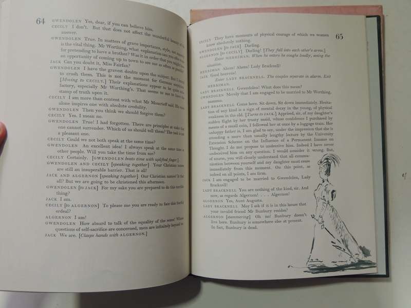 The Importance Of Being Earnest - Oscar Wilde    The Folio Society, 1960