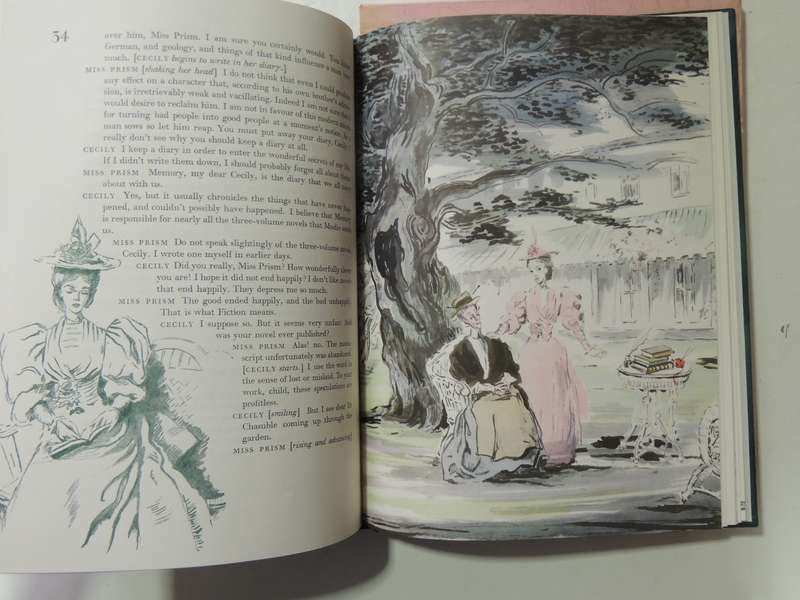 The Importance Of Being Earnest - Oscar Wilde    The Folio Society, 1960