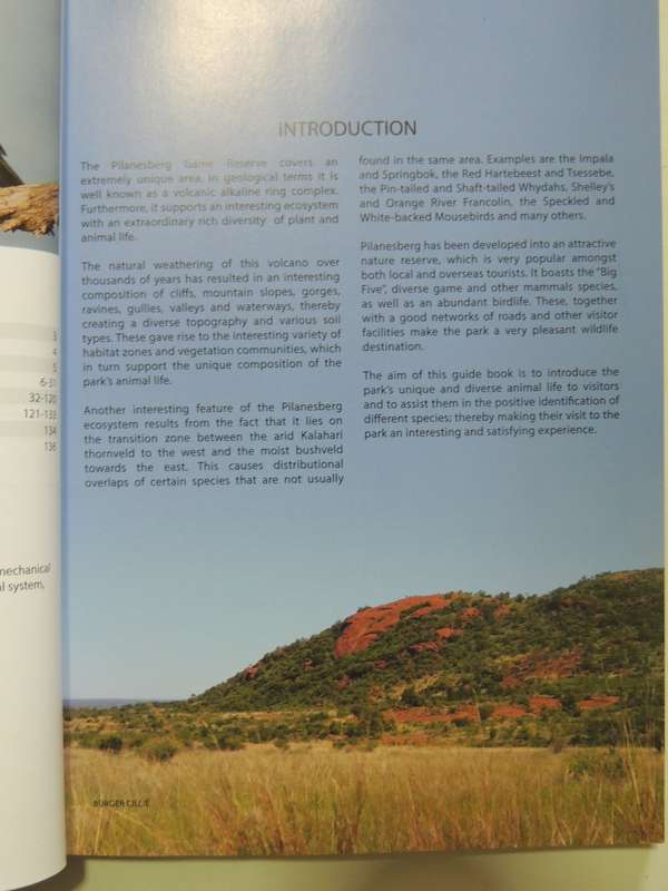 Animals Of The Pilanesberg- Burger Cillie & Niel Cillie