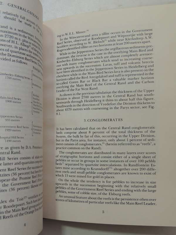 Witwatersrand Conglomerates And Pebbles- J.M. Lagrange