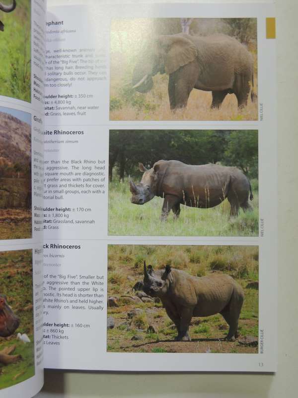 Animals Of The Pilanesberg- Burger Cillie & Niel Cillie