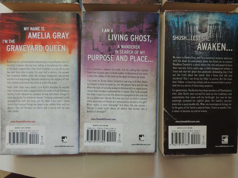 Graveyard Queen Series,The Restorer,Kingdom,Prophet,Visitor,Sinner,Awakening 6 Vol's- Amanda Stevens