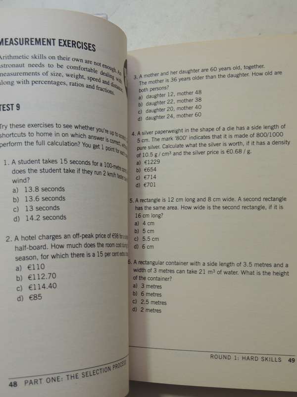 The Astronaut Selection Test Book: Do You Have What It Takes For SpaceTim Peake & The European Spac