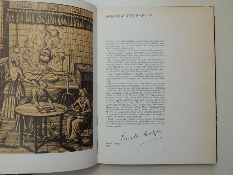 The South African Culinary Tradition..Origin Of South Africa's Culinary Arts ...17th Renata Coetzee