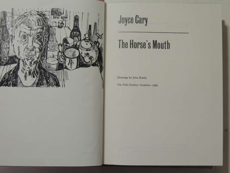 The Horse's Mouth- Joyce Cary     The Folio Society 1969