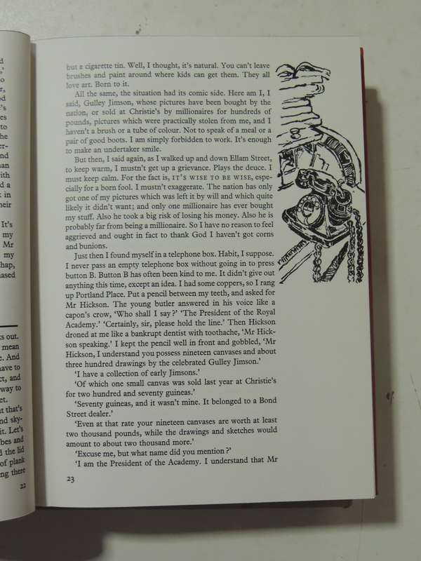 The Horse's Mouth- Joyce Cary     The Folio Society 1969