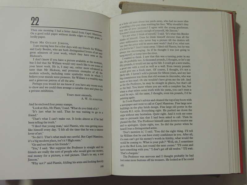 The Horse's Mouth- Joyce Cary     The Folio Society 1969