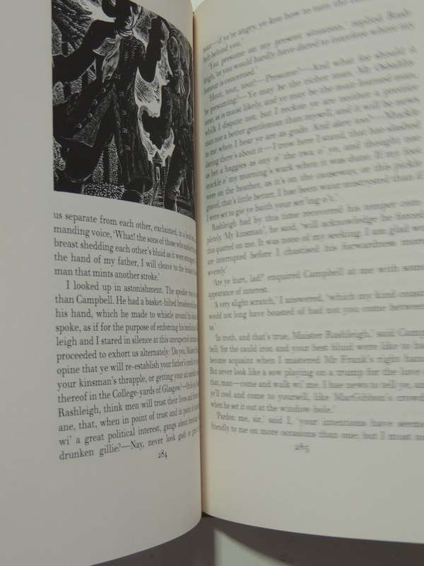 Rob Roy- Sir Walter Scott, Wood Engravings George Tute   The Folio Society 2001