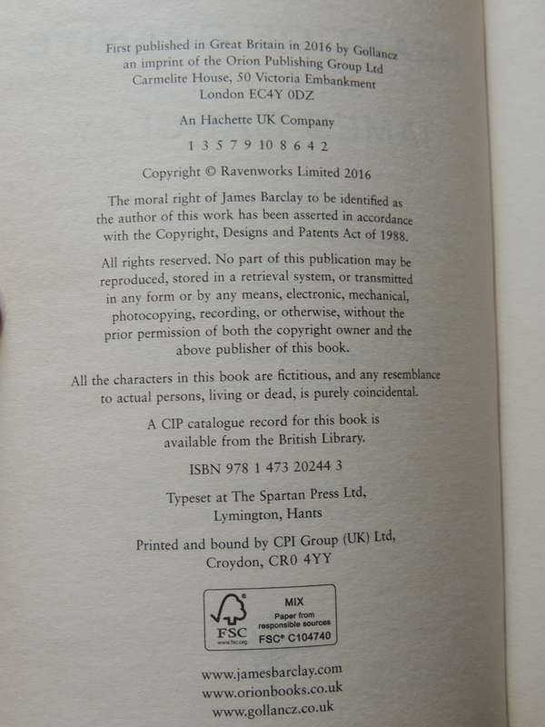 Heart of Granite- James Barclay
