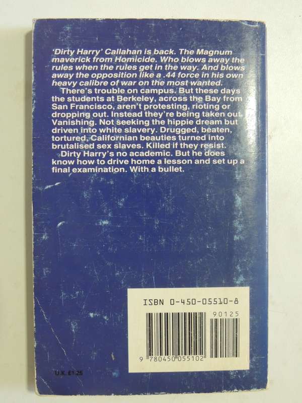 The Long Death: Dirty Harry No. 3 - Dane Hartman