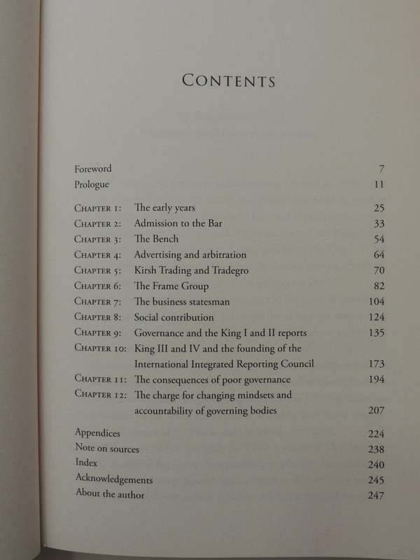 The Corporate Revolutionary: Mervyn King's Life In Law, Business And Governance - David Williams
