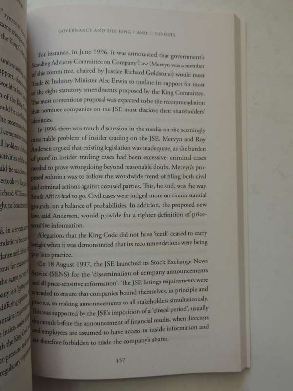 The Corporate Revolutionary: Mervyn King's Life In Law, Business And Governance - David Williams